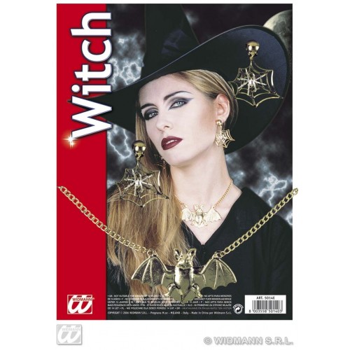 SET BRUJA COLLAR PENDIENTE