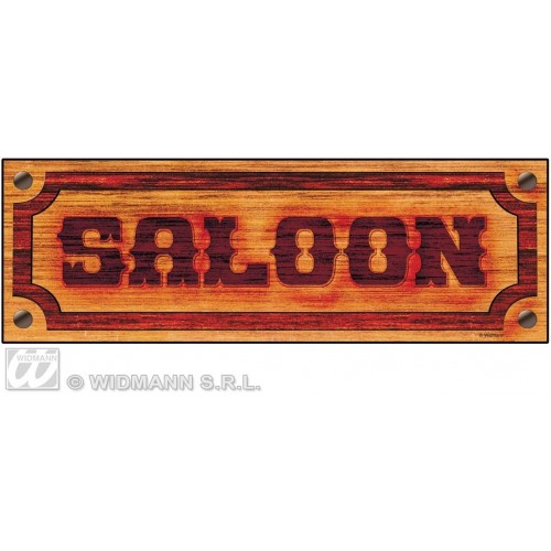 CARTEL SALOON CARTON 78X26CMS