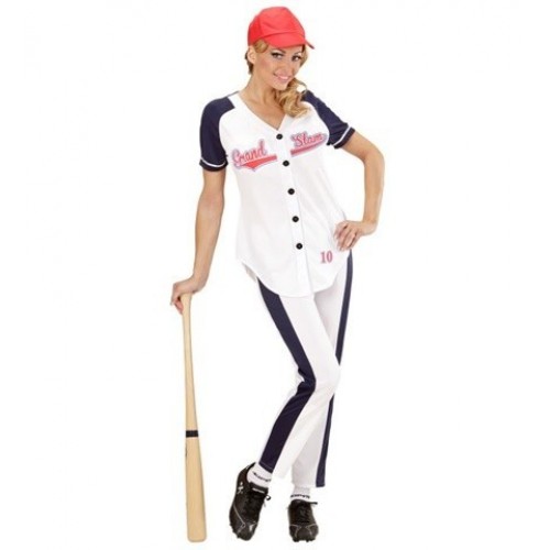  DISFRAZ T-S JUGADORA DE BASEBALL