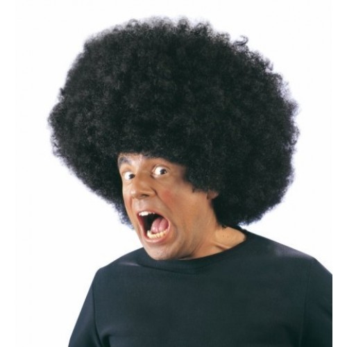 PELUCA AFRO GRANDE NEGRA
