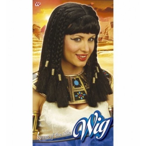 PELUCA REINA DEL NILO LARGA NEGRA