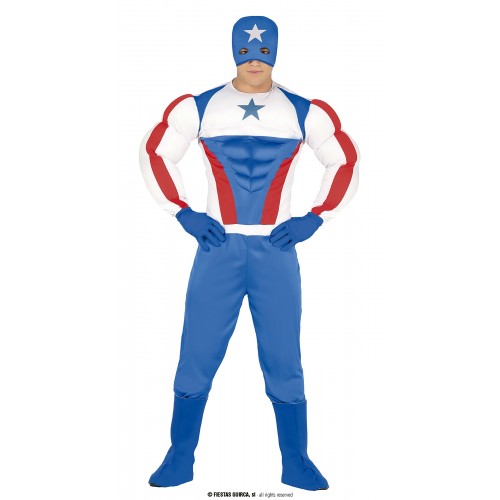 DISFRAZ T-XL SUPER HEROE STAR