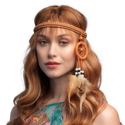 DIADEMA ATRAPASUEÑOS HIPPIE