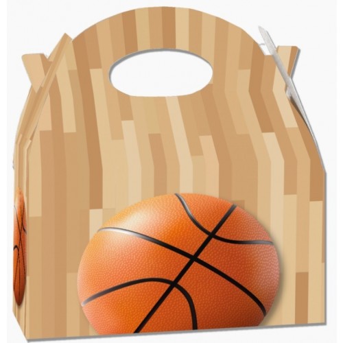   CAJA P/GOLOSINA BALONCESTO 20X16CM