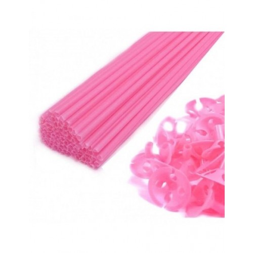  100 VARILLAS SOPORTES HG6004 ROSA
