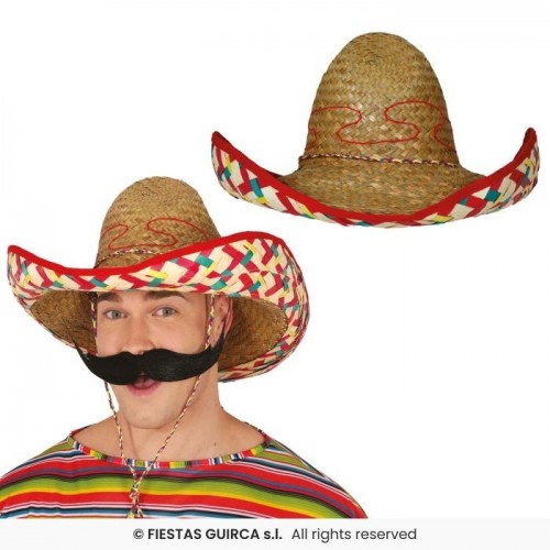 SOMBRERO MEXICANO PAJA 50CM