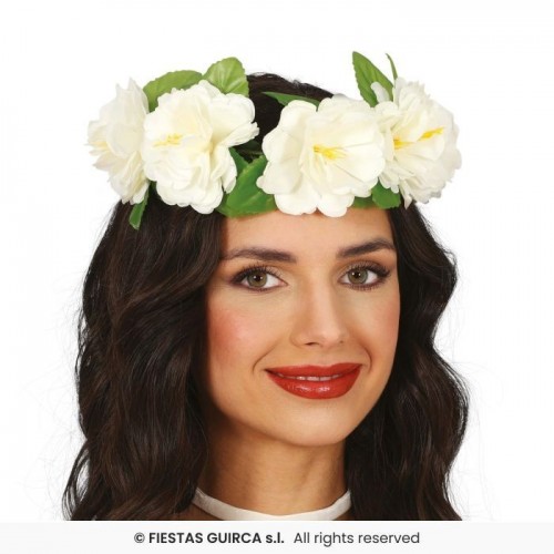 CORONA FLORES BLANCAS