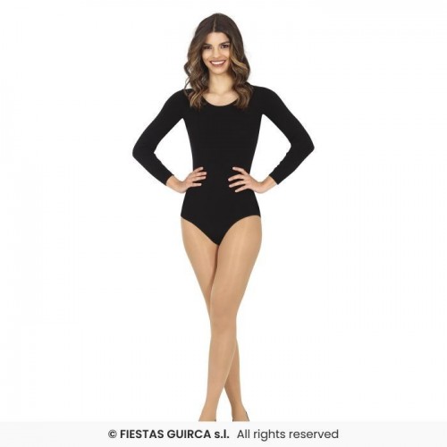    MALLA BODY T-L C/MANGA NEGRA
