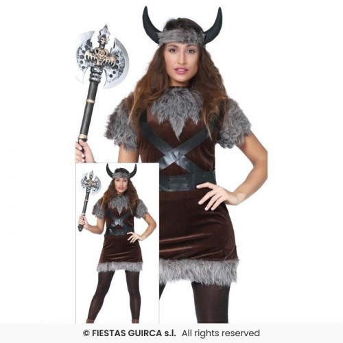  DISFRAZ T-S VIKINGA ADULTO