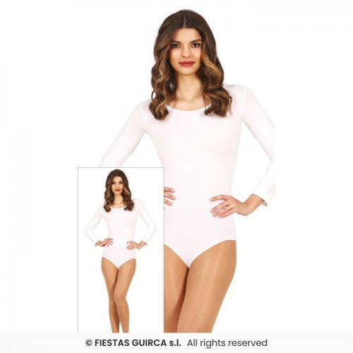     MALLA BODY T-L C/MANGA BLANCA