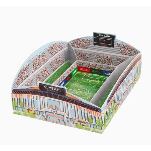   BANDEJA APERITIV FUTBOL 3D 30X36CM