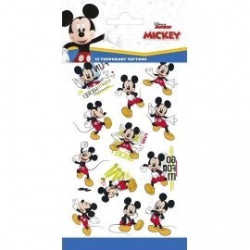   12 TATUAJE CALCOMANIA MICKEY MOUSE