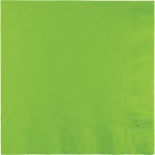   20 SERVILLETAS VERDE LIMA 33CM