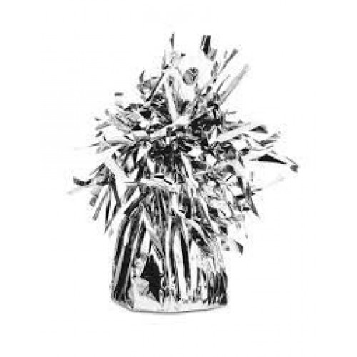   PESO GLOBO METAL PLATA 175GR