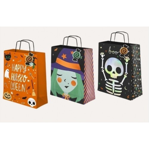 BOLSA TRUCO TRATO HALLOWEEN 18X10X24CM
