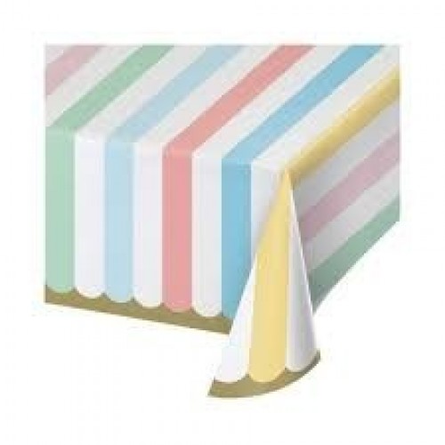   MANTEL PP PASTEL CELEBRA 137X259CM