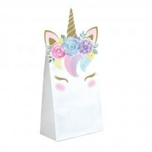   8 BOLSAS CANDY UNICORNIO LIL 20CM