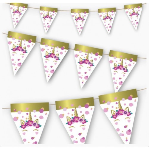   BANDERIN TRIANG UNICORNIO LIL 3MT