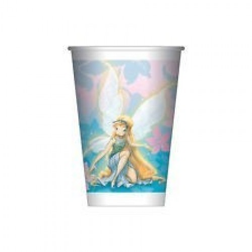 4X1 8 VASOS  FAIRIES PRISMATIC 200ML