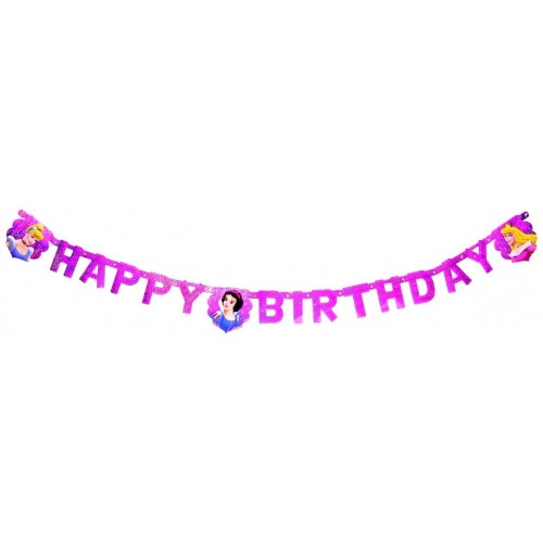 GUIRNALDA H.BIRTHDAY PRINCESA MAGIC