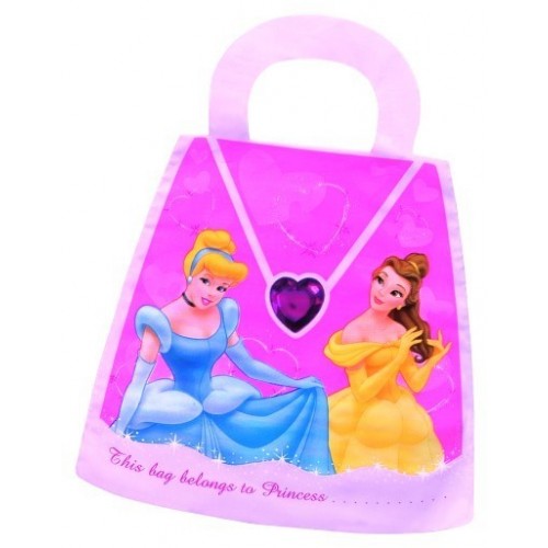 6 BOLSAS PRINCESA HEART PRISMATIC