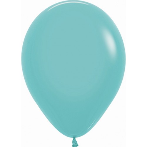  50 GLOBOS R12" LATEX SOLIDO TURQUES