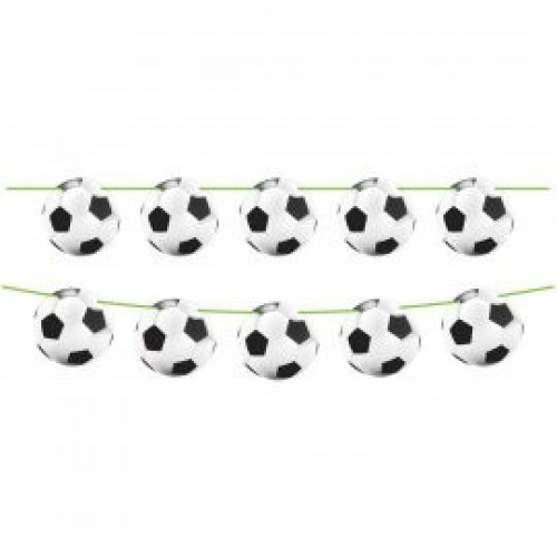   GUIRNALDA FORMA PELOTA FULTBOL 10M