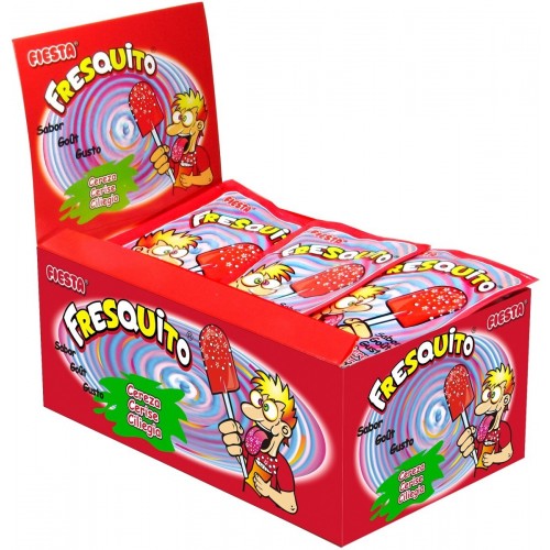 G CAJA 40/U FRESQUITO CEREZA