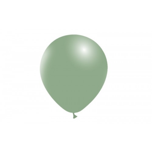   100 GLOBOS 5" 45V02 VERDE VINTAGE