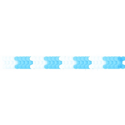 KIT DECORACION PAPEL 1COMUNION CELESTE