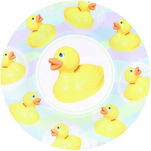 PAQ.8/U PLATO PATITO BEBE 17,8CM