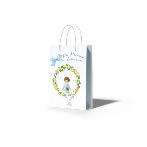 BOLSA COMUNION LAZO NIÑO 15X21CM