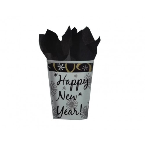 $PAQ.8/U VASO HAPPY NEW YEAR 266ML