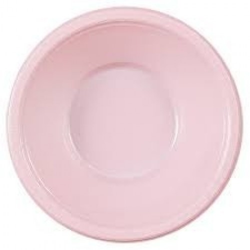 PAQ.20/U BOWL PLASTICO ROSA 340CC