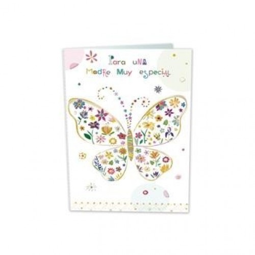 TARJETA TUNROWSKY MARIPOSA MADRE  