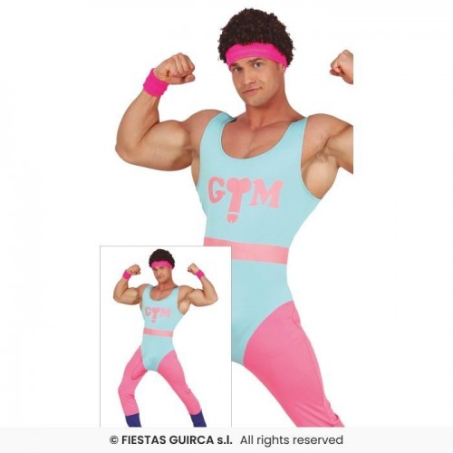 DISFRAZ T-L ADULTO GIMNASTA HOMBRE