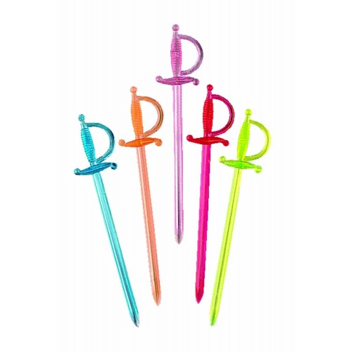 $D 1000 PICKS ESPADITAS PLASTICO 7,5CM