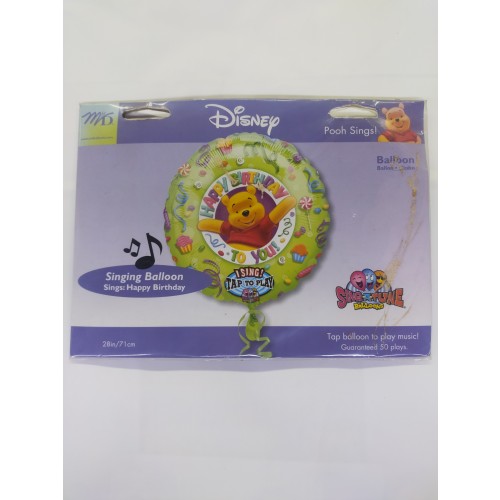GLOBO 28" FOIL WINNIE H.BIRTHDAY 71CM