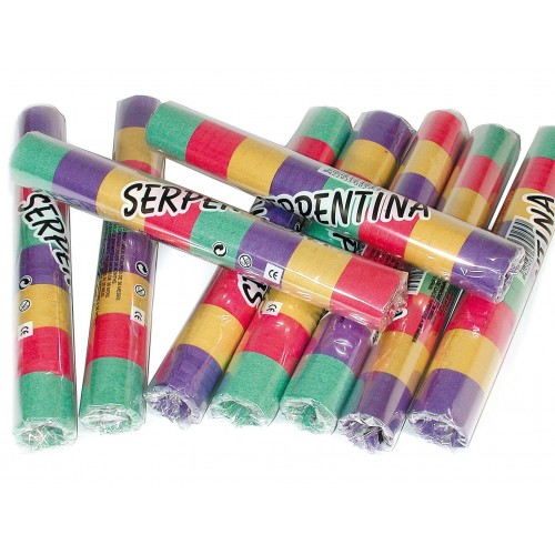 40 ROLLOS SERPENTINA EXPORT