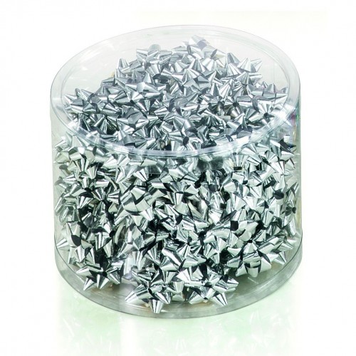   CAJA 100/U COCA 5MM METALIZA PLATA
