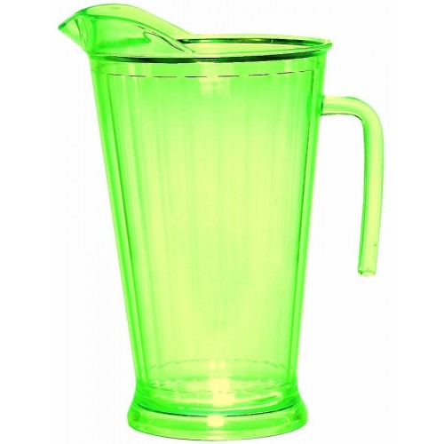   JARRA TRASLUCIDA VERDE LIMA