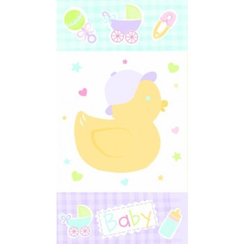 PAQ.12/U BOLSA PAPEL PATITO BEBE 13X25CM