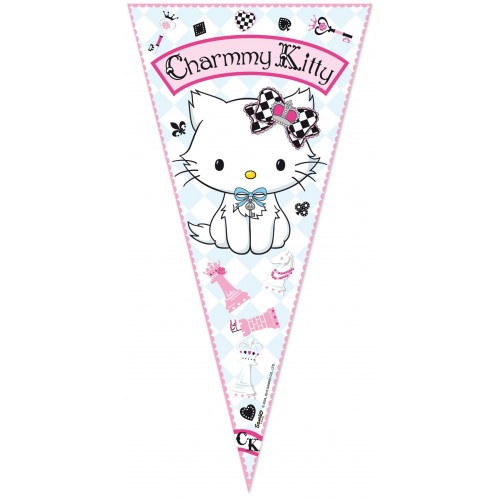 $D 10X1 BOLSA CONO CHARMMY KITTY 20X40C