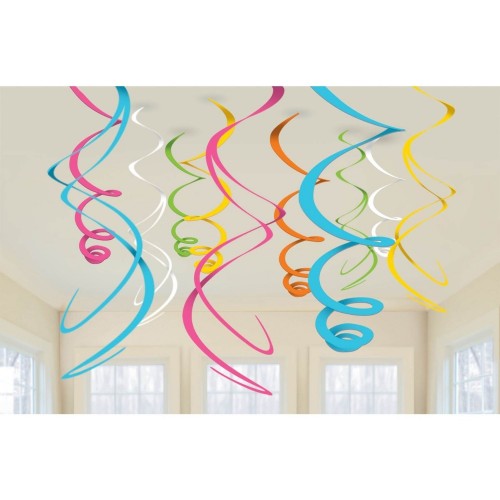 $E P.12U TIRA ESPIRAL MULTICOLOR 55,88CM