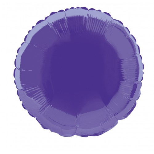   GLOBO 18 FORMA REDONDO VIOLETA