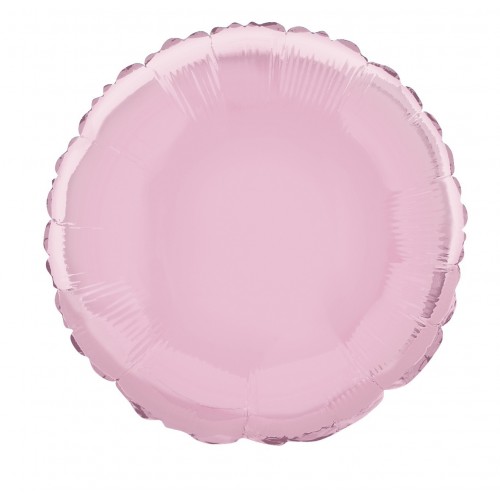   GLOBO 18 REDONDO ROSA PASTEL