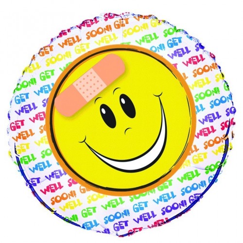 GLOBO HELIO REDONDO SMILE GET WELL