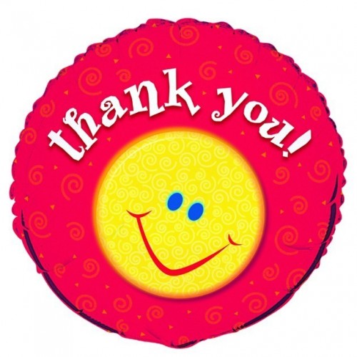 GLOBO REDONDO SMILE THANK YOU