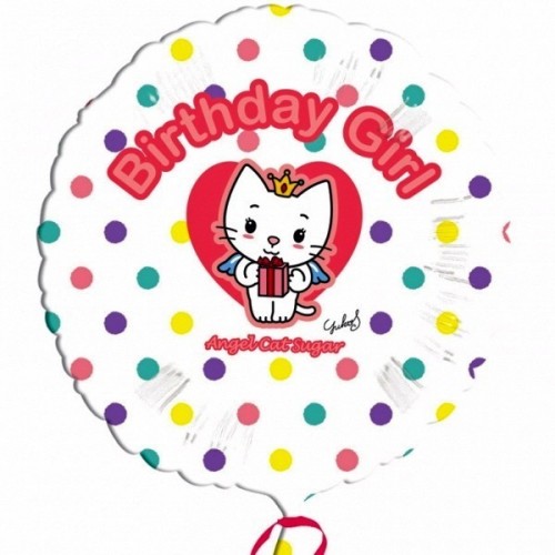 GLOBO 18 REDONDO ANGEL CAT SUGAR