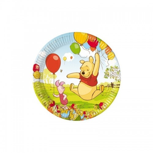 $E 8 PLATOS WINNIEPIGLET 23CM